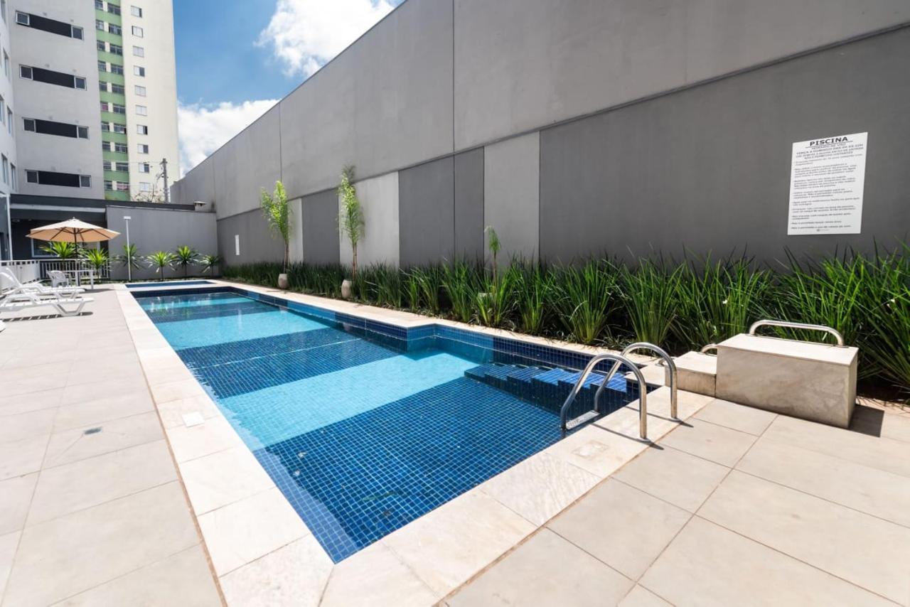 92B Apto Confortavel Prox Ao Bras - Piscina E Academia ساو باولو المظهر الخارجي الصورة